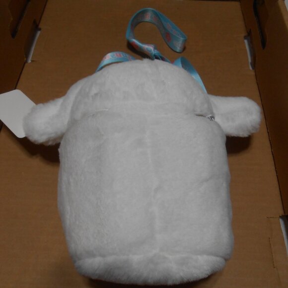 LITTLE GIRLS PLUSH WHITE SANRIO CINNAMROLL PURSE BAG ZIPPER SHOULDER TOTE 👸🎁 - Picture 3 of 9